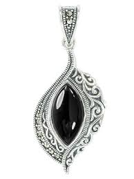 Vintage Marcasite Pendants