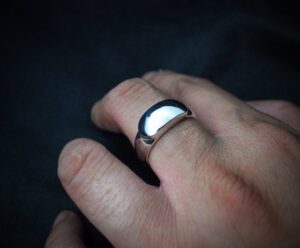 A Plain Silver Ring 