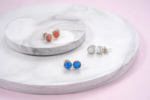 Sterling Silver Earring 8mm Studs 