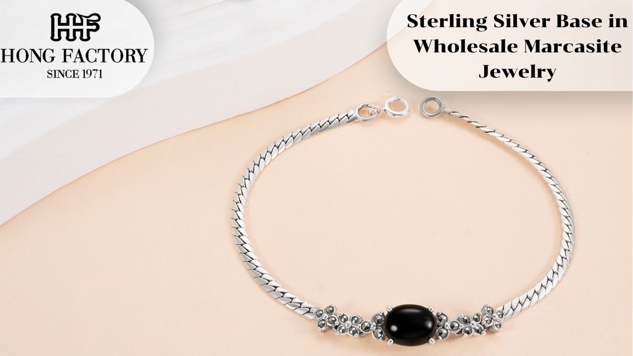 Sterling Silver Base in Wholesale Marcasite Jewelry