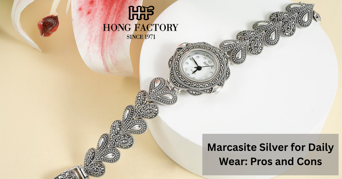Marcasite Silver for Daily Wear: Pros and Cons
