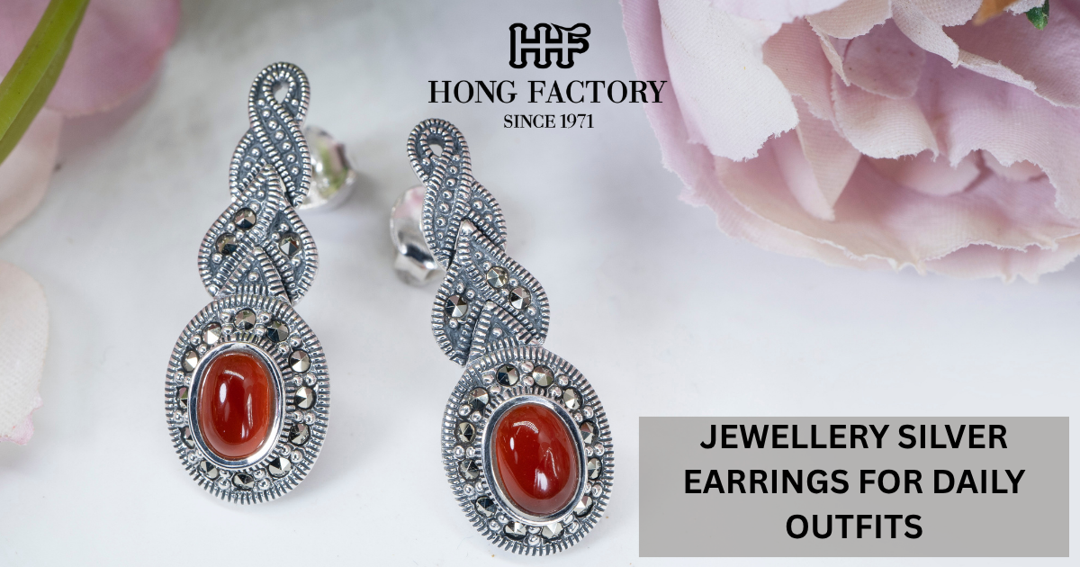 JEWELLERY SILVER EARRINGS FOR DAILY OUTFITS
