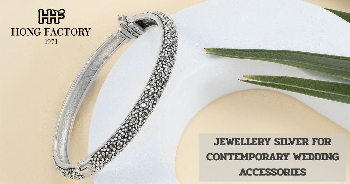 JEWELLERY SILVER FOR CONTEMPORARY WEDDING ACCESSORIES