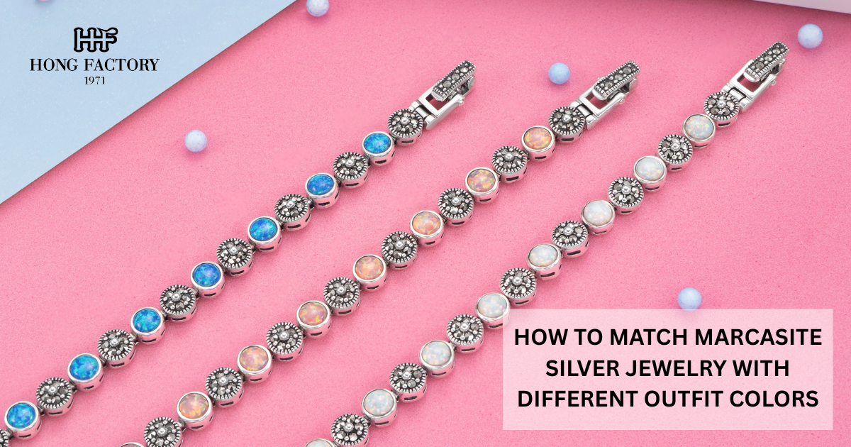 How to Match Marcasite Silver Jewelry with Different Outfit Colors