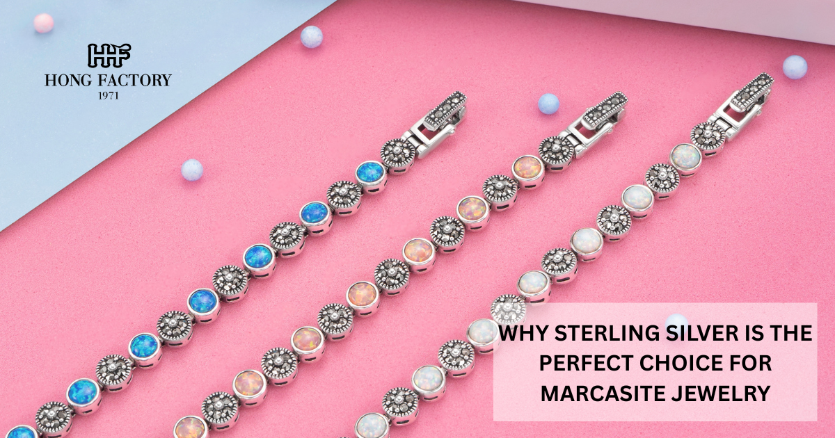 Why Sterling Silver Is the Perfect Choice for Marcasite Jewelry