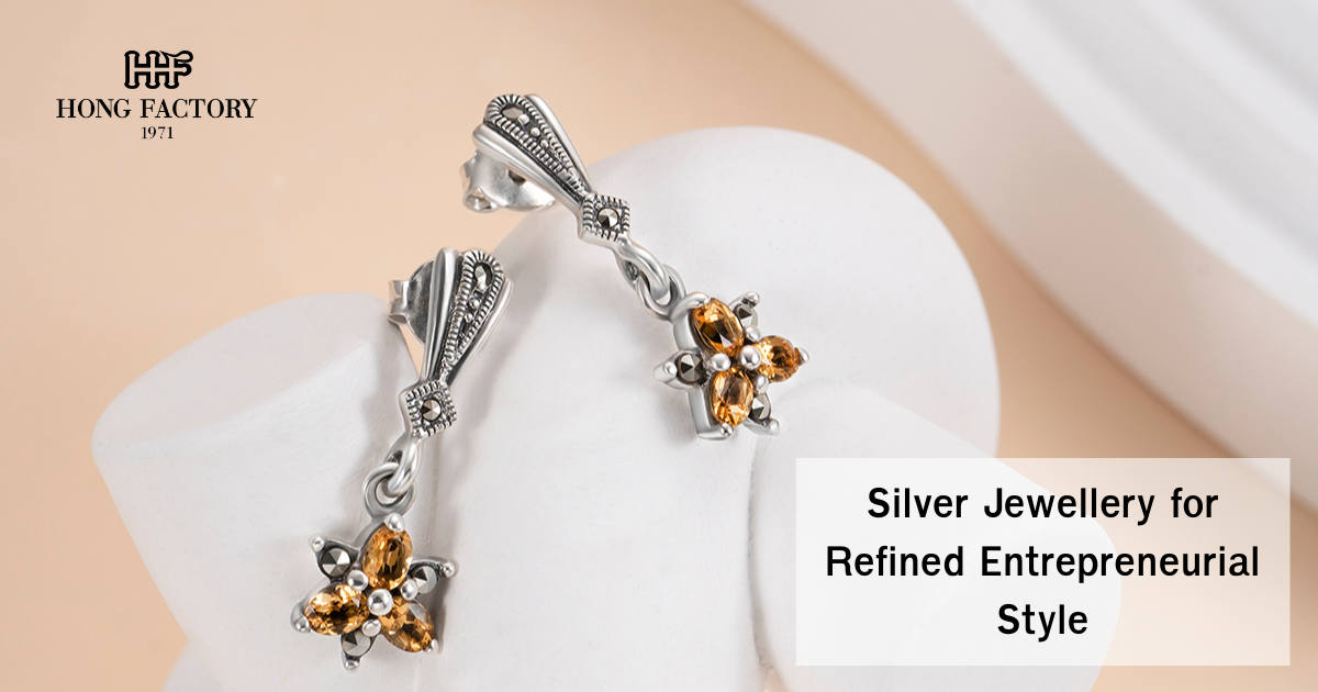 Silver Jewellery for Refined Entrepreneurial Style