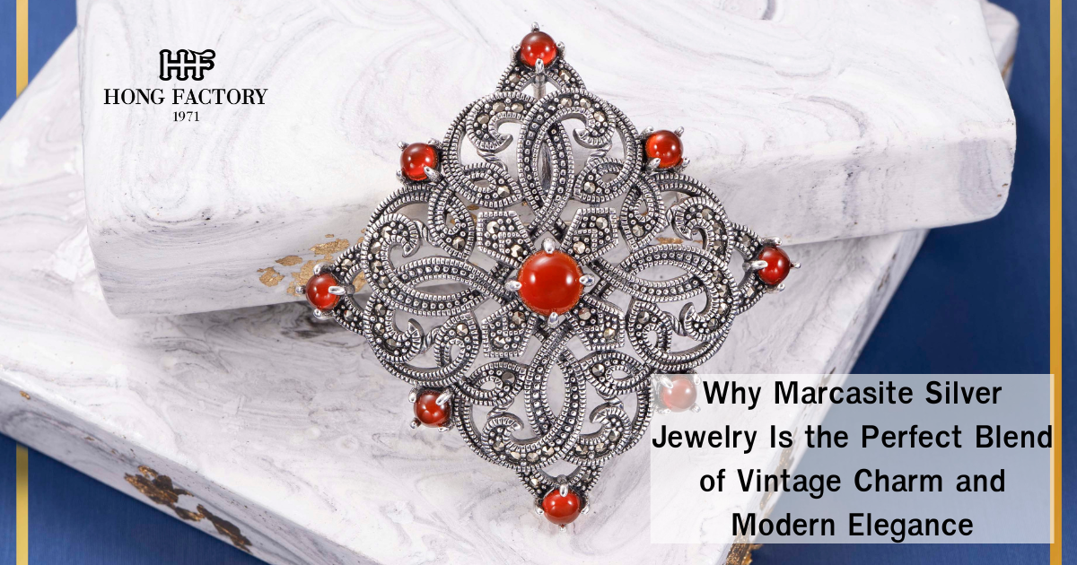 Why Marcasite Silver Jewelry Is the Perfect Blend of Vintage Charm and Modern Elegance
