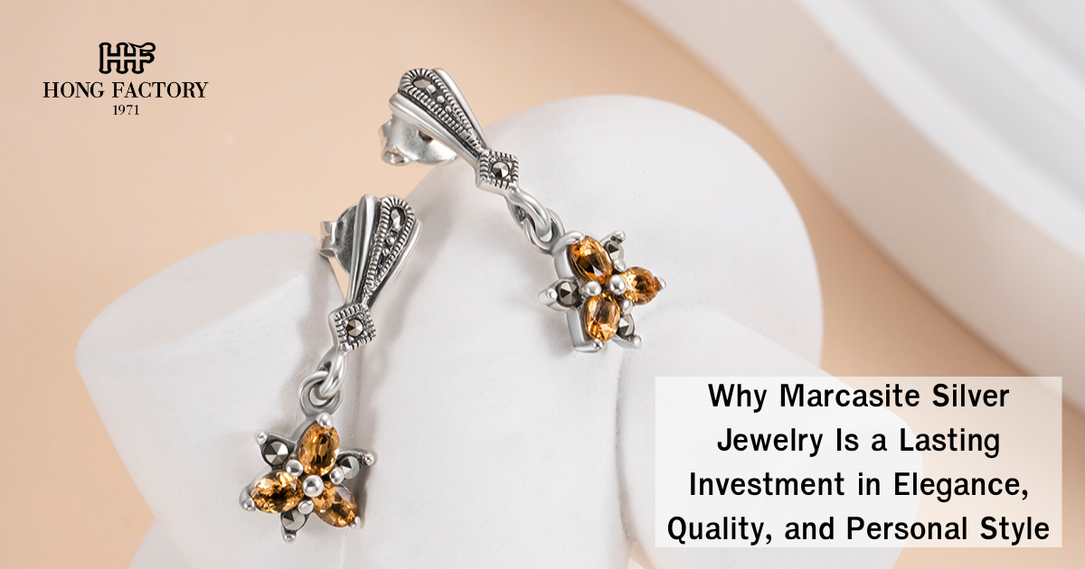 Why Marcasite Silver Jewelry Is a Lasting Investment in Elegance, Quality, and Personal Style