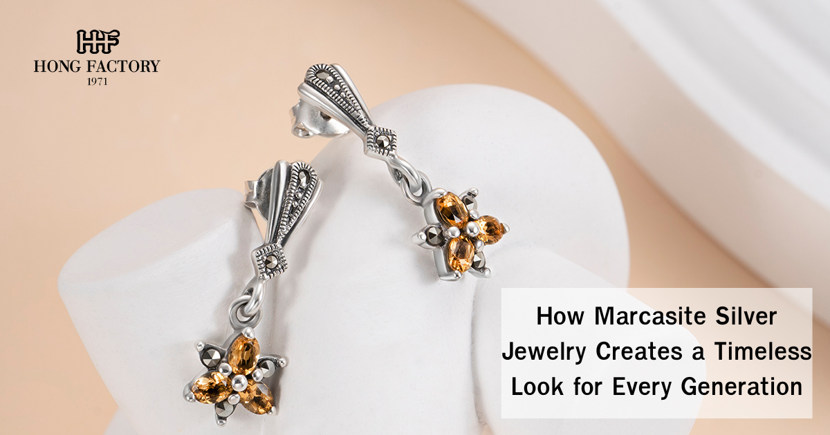 How Marcasite Silver Jewelry Creates a Timeless Look for Every Generation