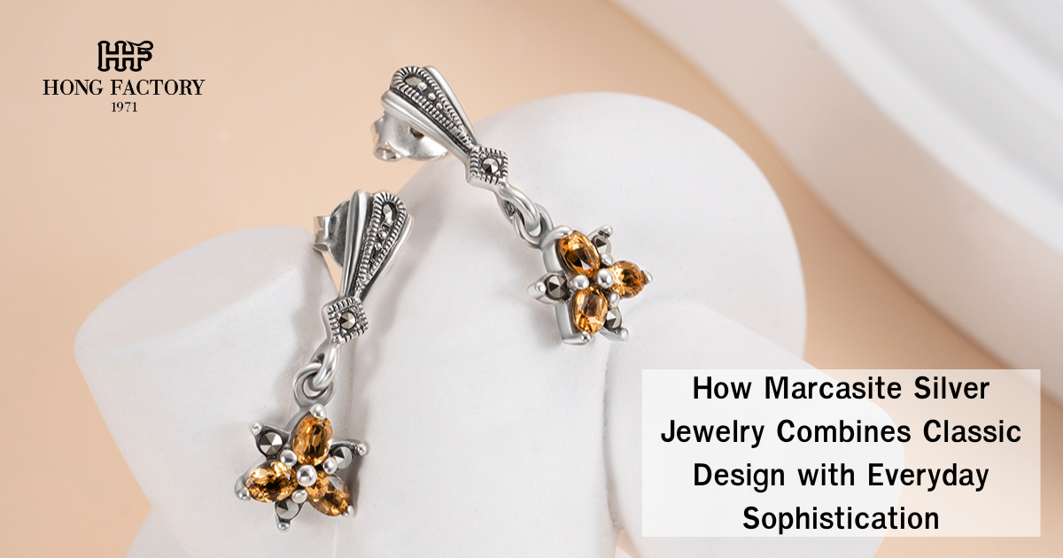 How Marcasite Silver Jewelry Combines Classic Design with Everyday Sophistication