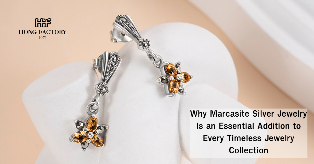 Why Marcasite Silver Jewelry Is an Essential Addition to Every Timeless Jewelry Collection